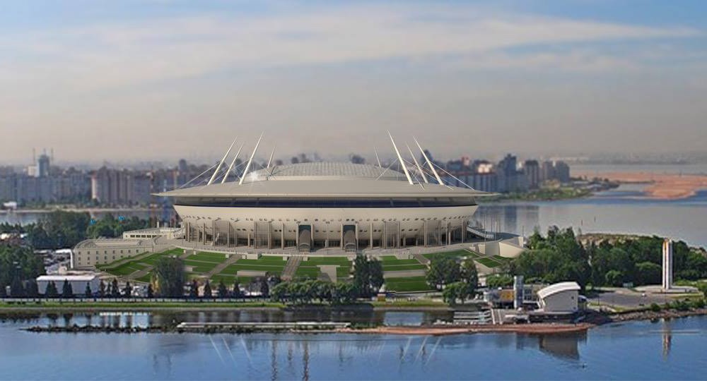 Как строят стадион «Зенит Арена» Как строят стадион «Зенит Арена»
