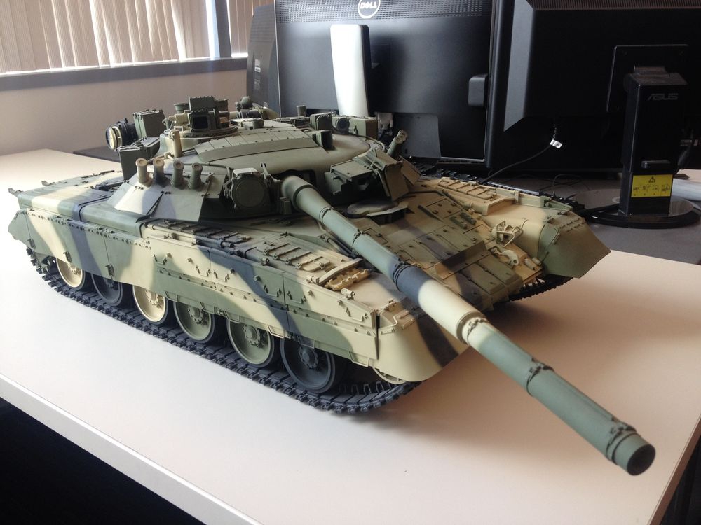 3D-печать советского танка T-80 3D-печать советского танка T-80