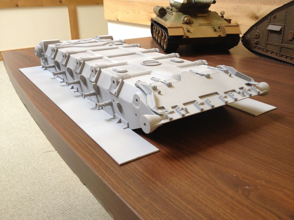 3D-печать советского танка T-80 3D-печать советского танка T-80